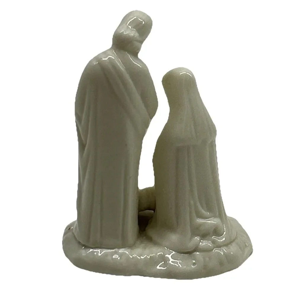 VTG Holy Family‎ Giftco Porcelain 3.5” Figurine Nativity